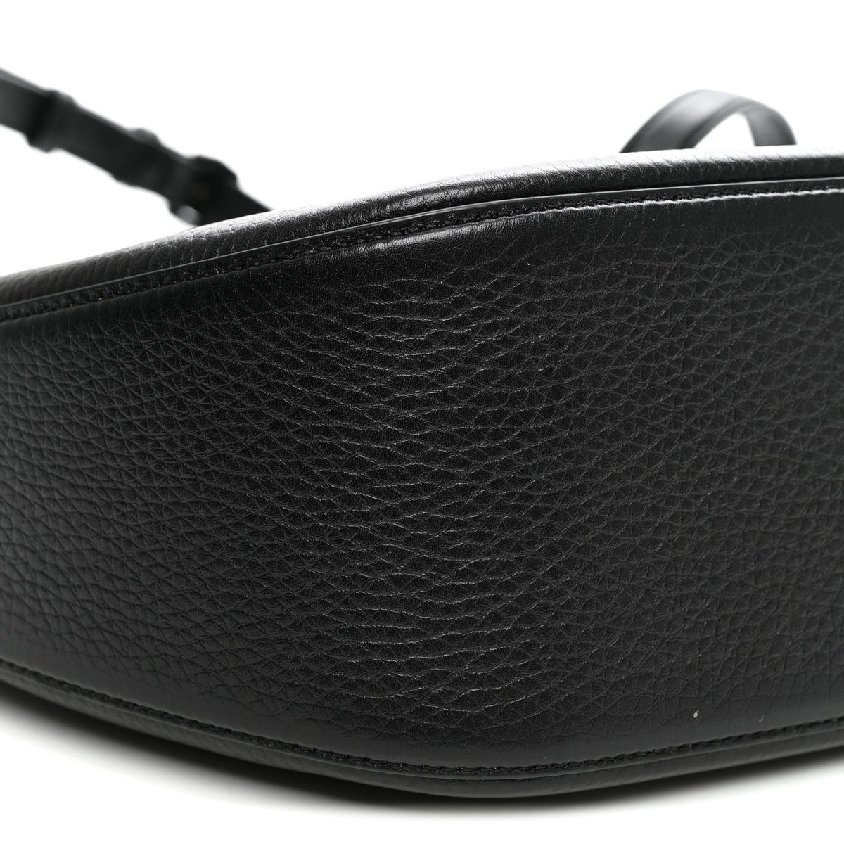Small Calfskin Hobo Bag - Black