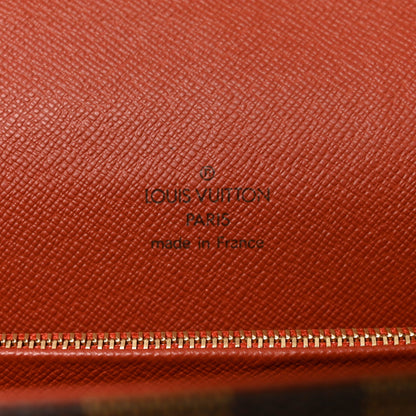 Damier Ebene Tribeca Long Handbag