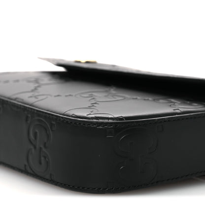 Mini Calfskin Shoulder Bag - Black