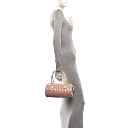Lambskin Handbag - Pink