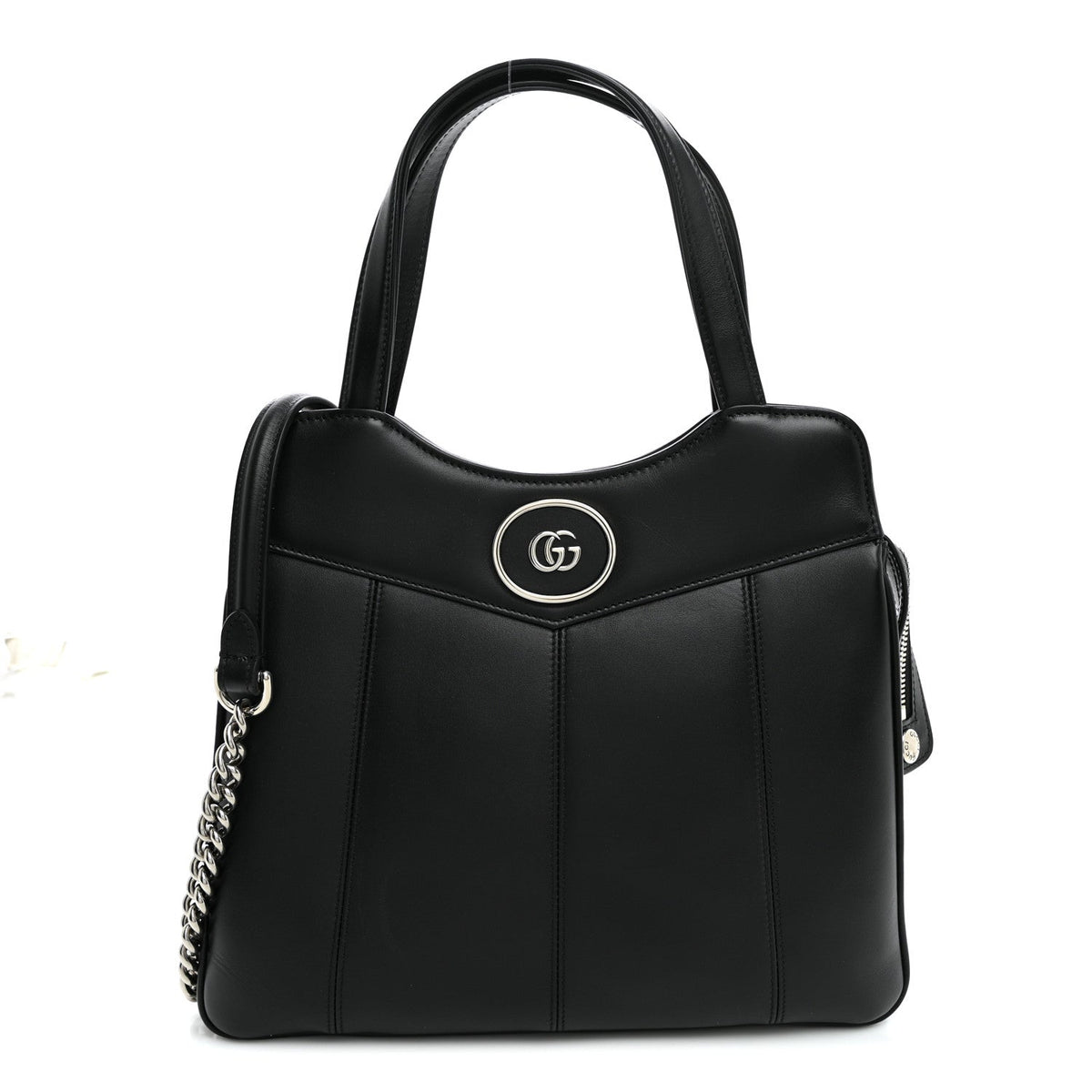 Small Calfskin Tote Bag - Black