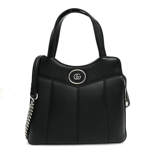 Small Calfskin Tote Bag - Black