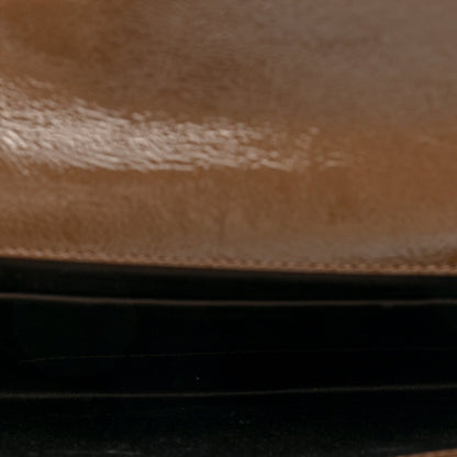 Large Calfskin Clutch Bag - Red