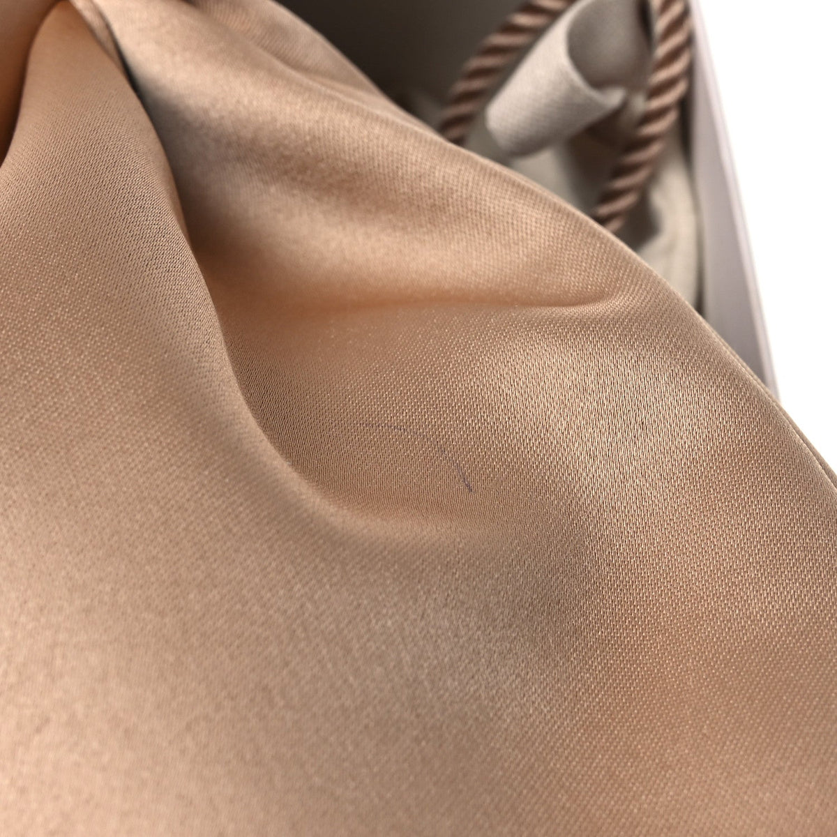 Satin Evening Pouch Nude Baby Nude Pouch