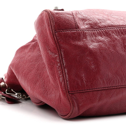 Agneau Giant 12 Silver Hardware Velo Cas Handbag