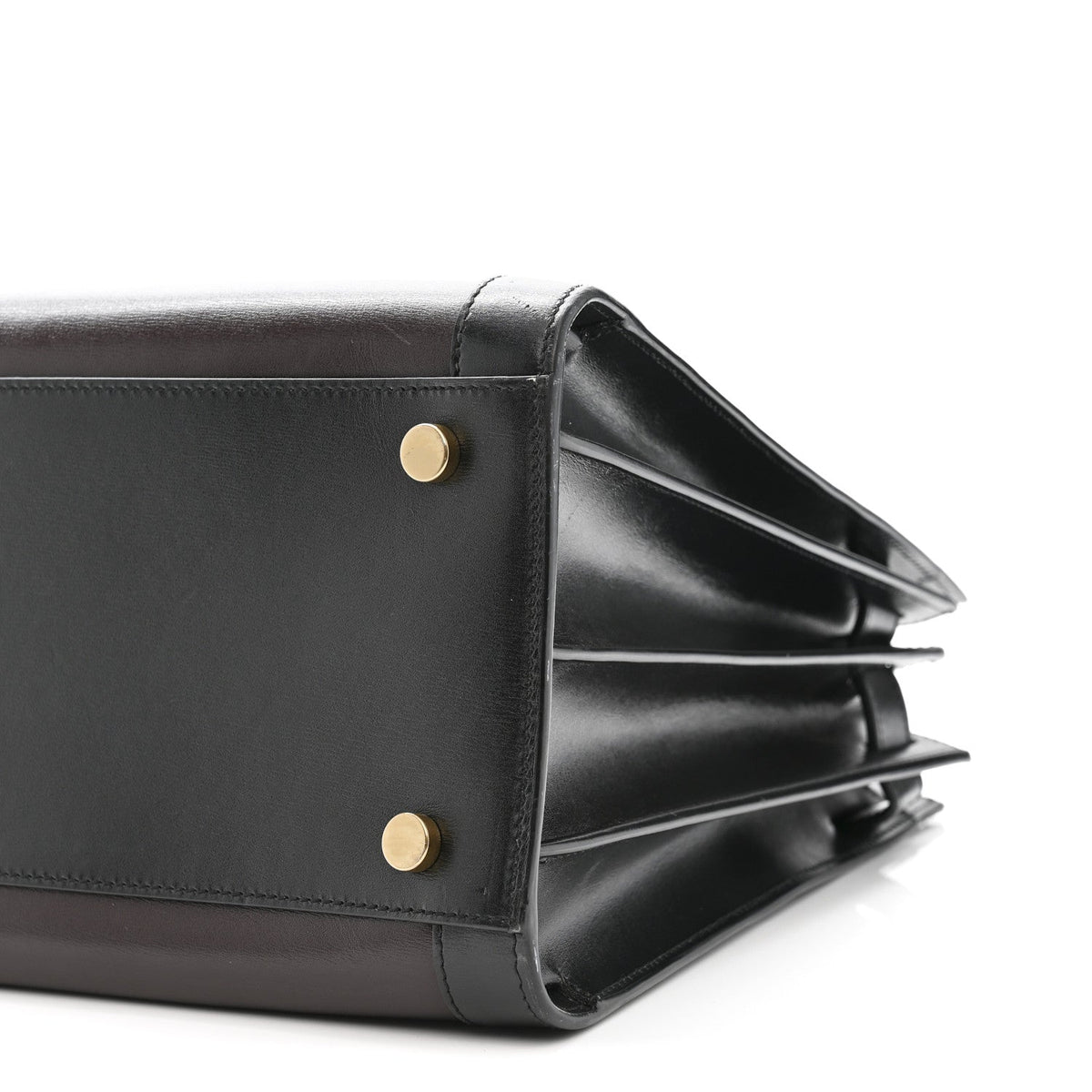 Small Calfskin Handbag - Black