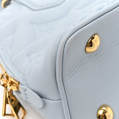 Calfskin Handbag - Blue