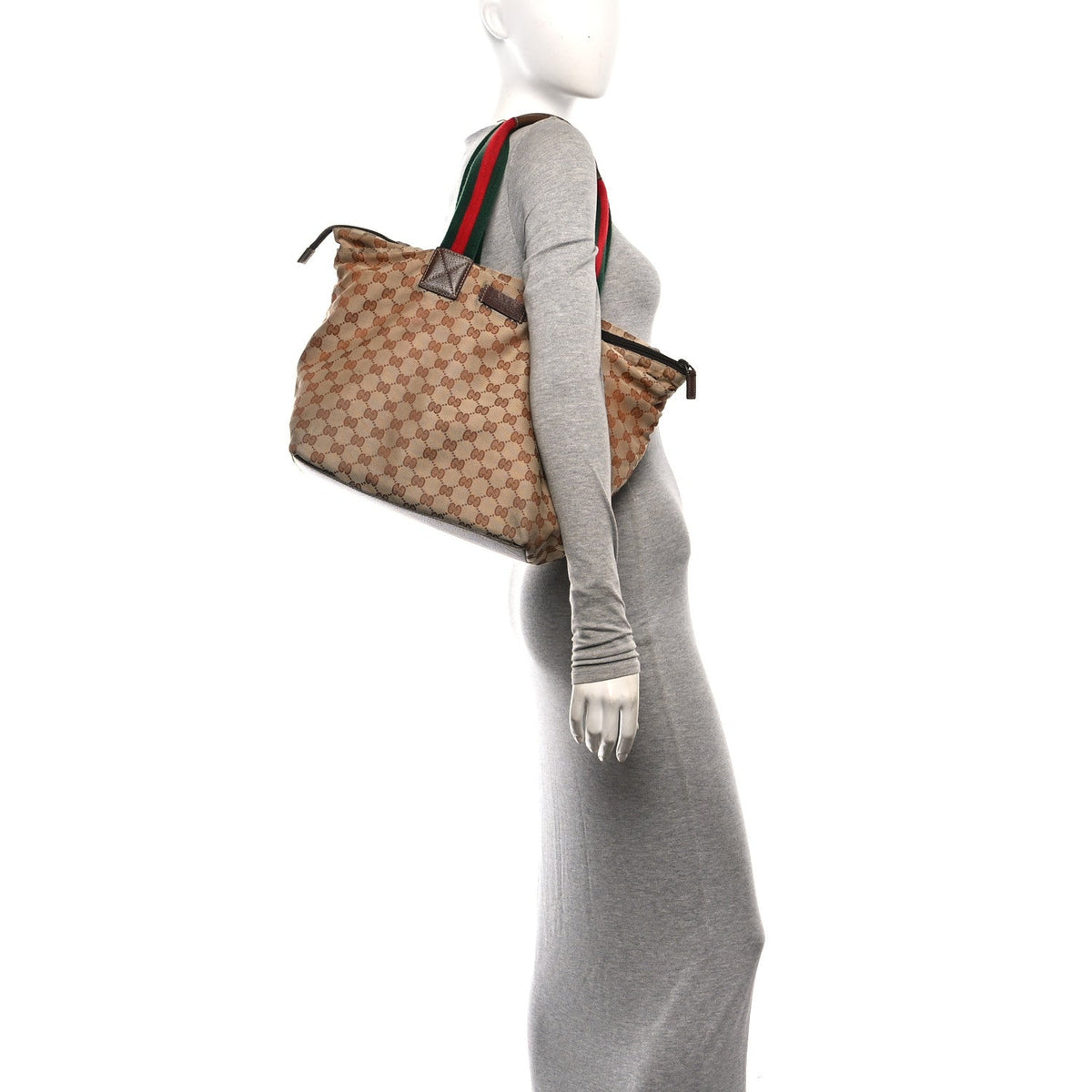 Large Tote Bag - Brown