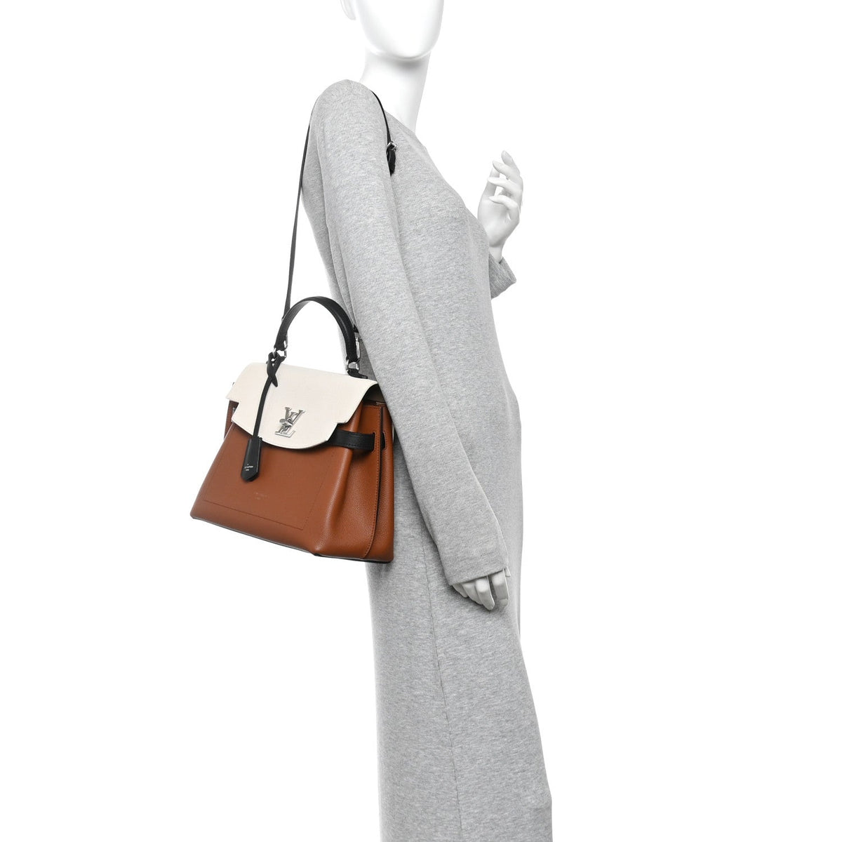 Calfskin Handbag - Black