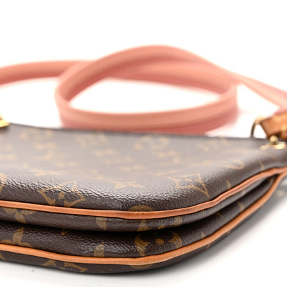 Monogram Lorette Vieux Rose Handbag
