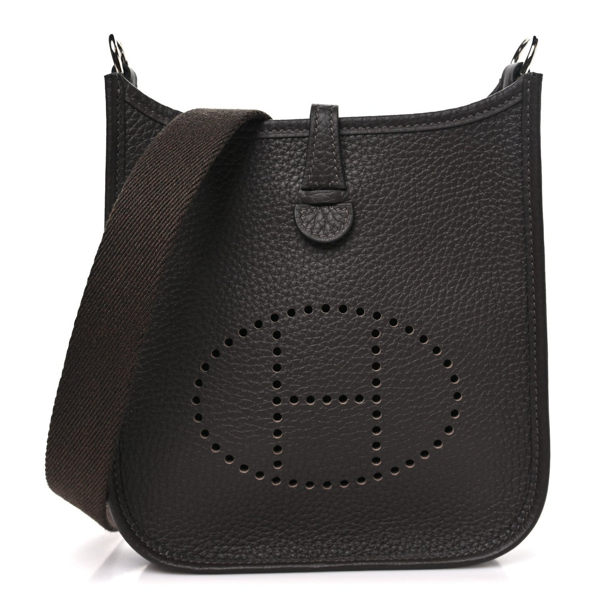 Taurillon Clemence Evelyne Tpm Ebene Handbag