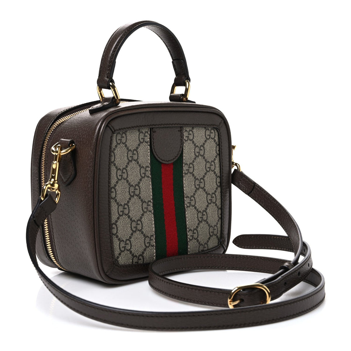 Mini Calfskin Shoulder Bag - Red
