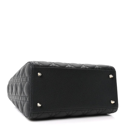 Medium Calfskin Handbag - Black
