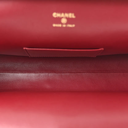 Large Lambskin Clutch Bag