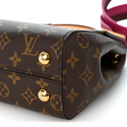 Monogram Cluny Bb Bordeaux Fuchsia Handbag