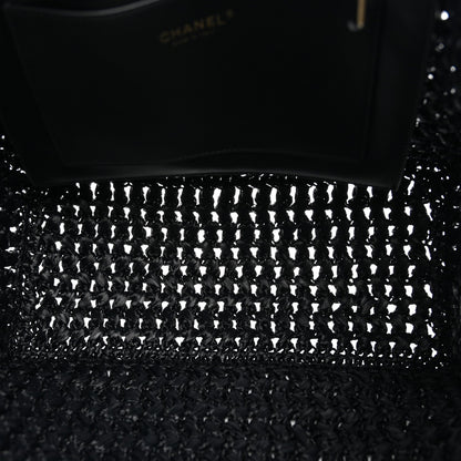 Calfskin Tote Bag - Black