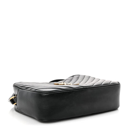 Calfskin Crossbody Bag - Black