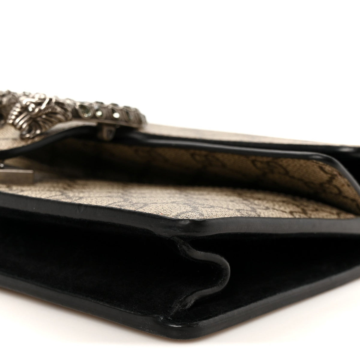 Small Suede Shoulder Bag - Beige