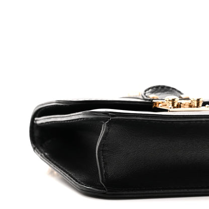 Mini Flap Shoulder Bag - Black