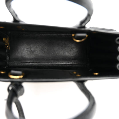 Nano Calfskin Handbag - Black
