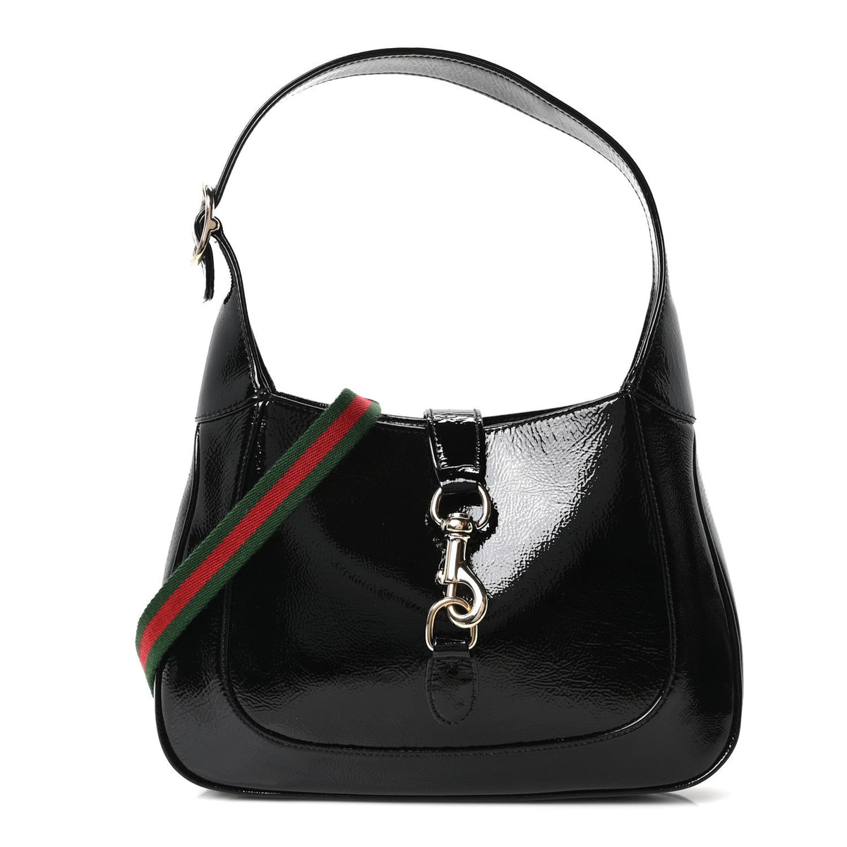 Small Calfskin Shoulder Bag - Black