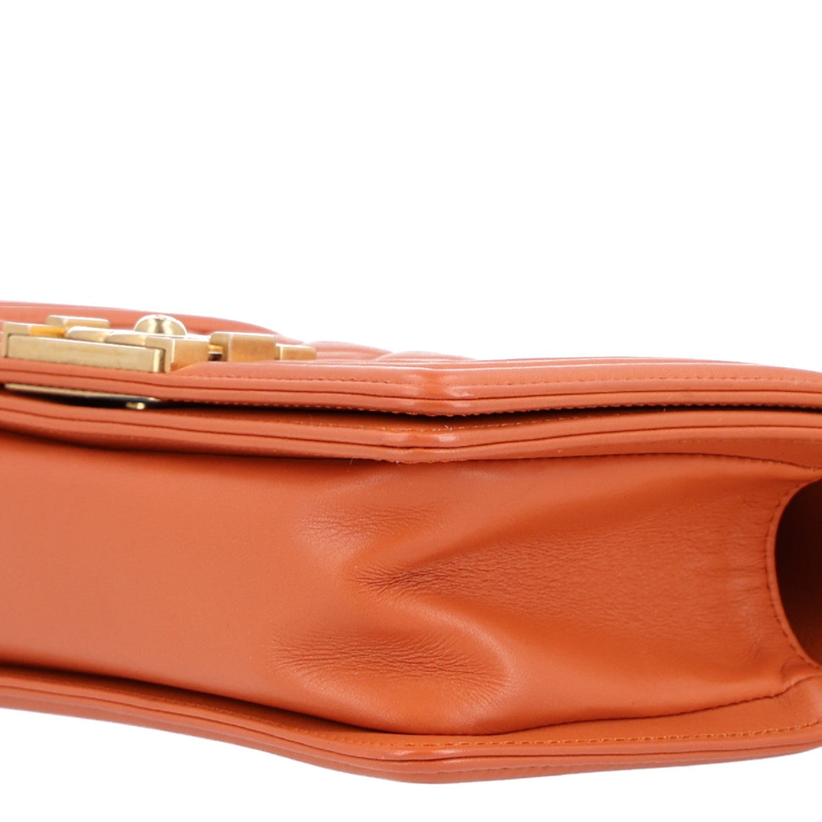Small Quilted Calfskin Flap Shoulder Bag