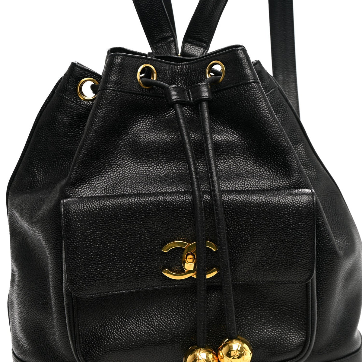 Caviar Backpack - Black