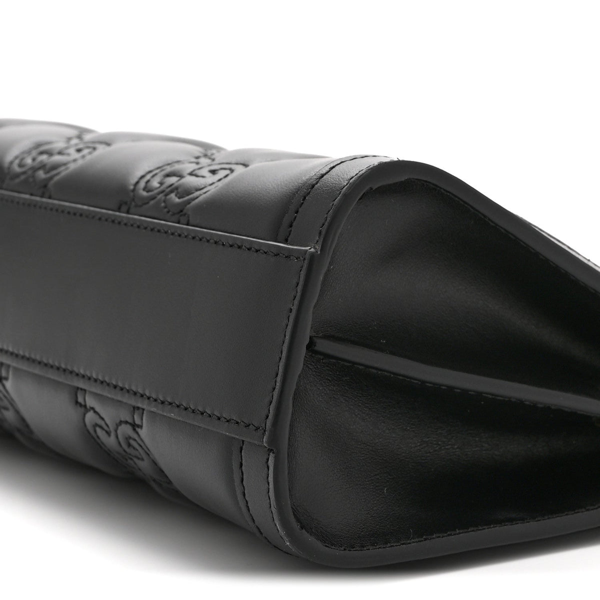 Small Calfskin Shoulder Bag - Black