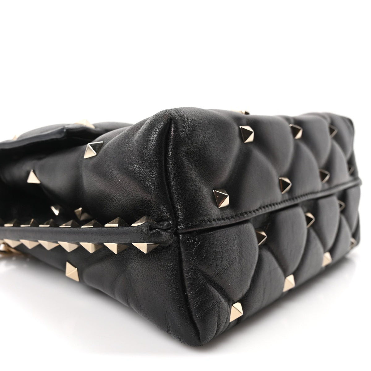 Small Nappa Crossbody Bag - Black