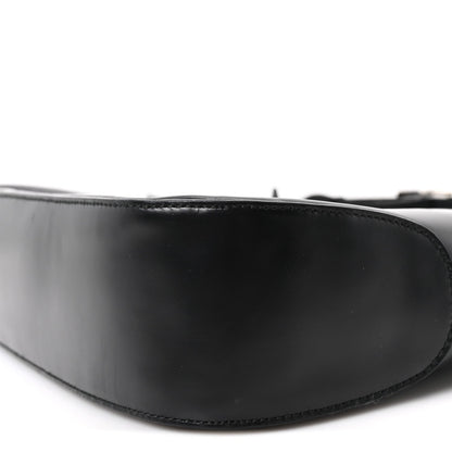 Calfskin Hobo Bag - Black