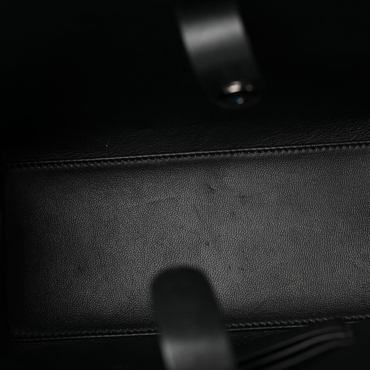 Mini Calfskin Handbag - Black