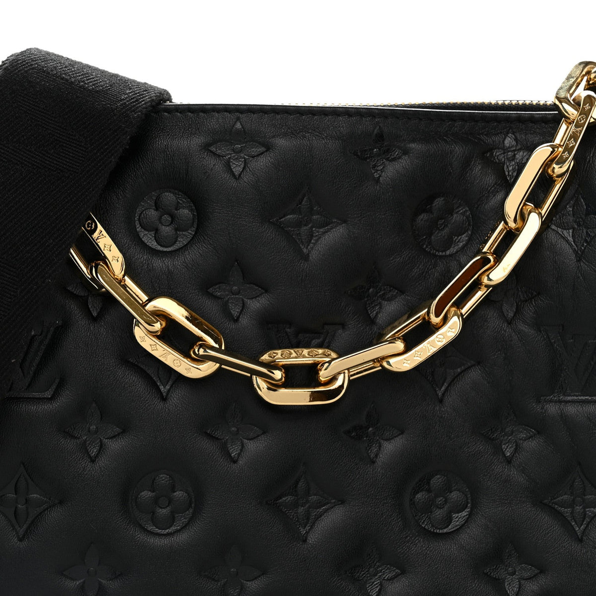 Lambskin Handbag - Black