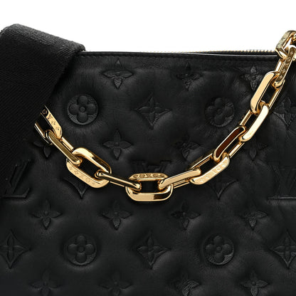 Lambskin Handbag - Black