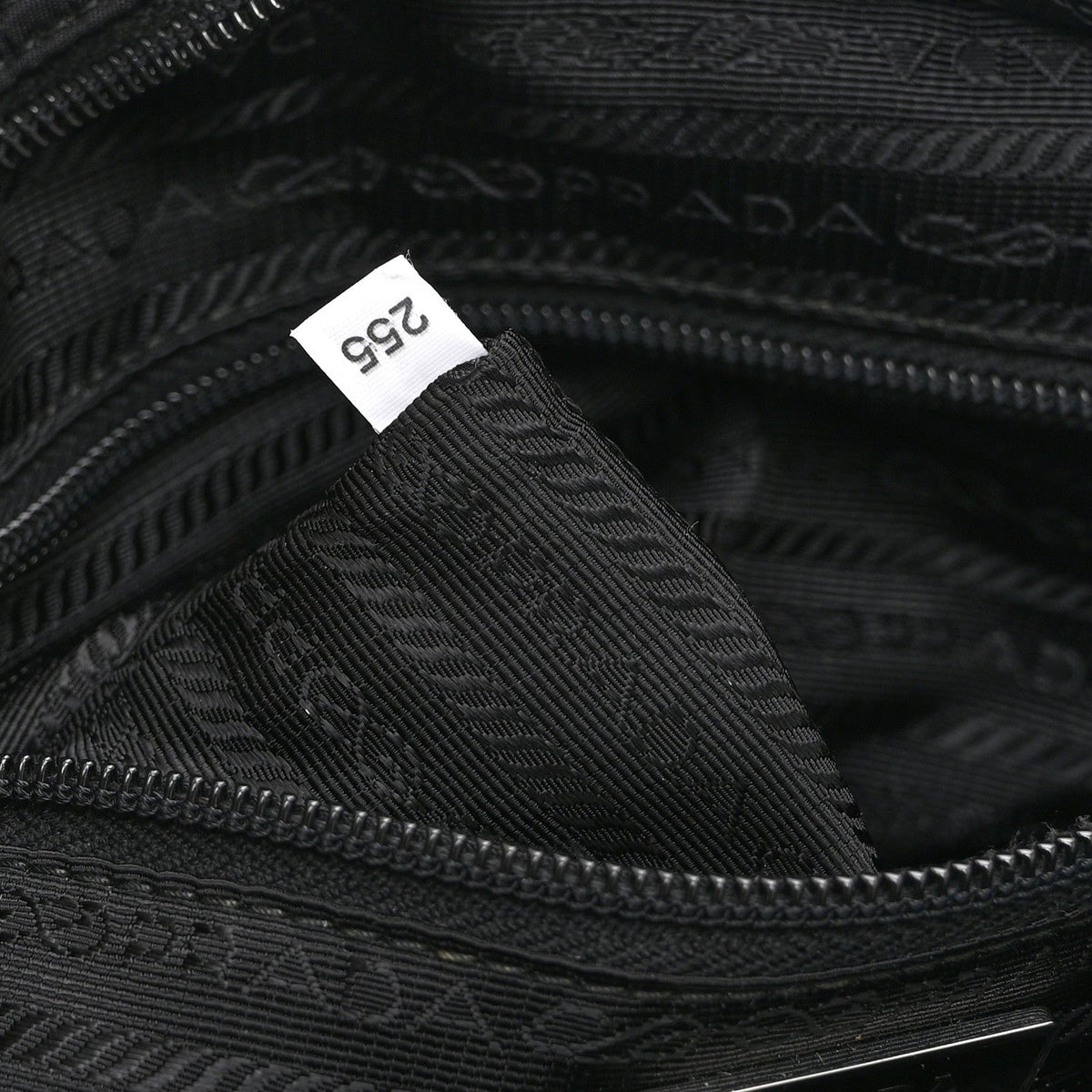 Nylon Shoulder Bag - Black