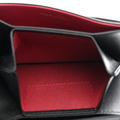 Quilted Lambskin Clutch Bag - Black