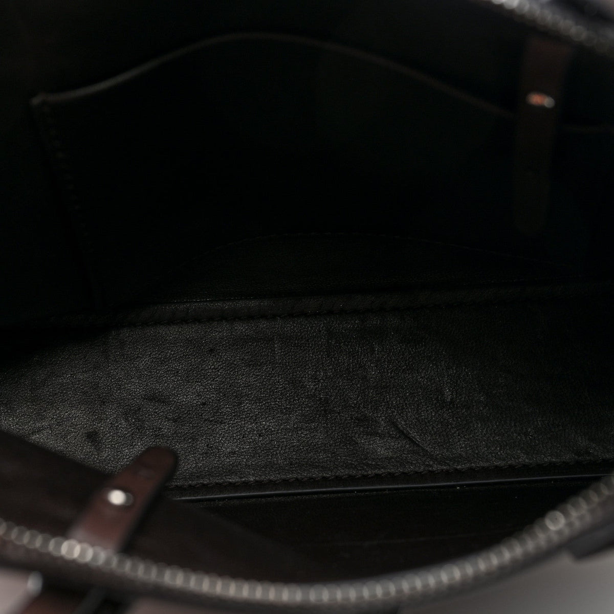 Calfskin Shoulder Bag - Grey