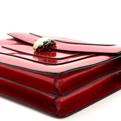 Calfskin Shoulder Bag - Red