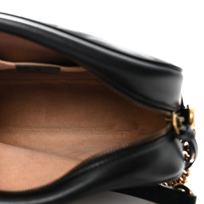 Small Calfskin Shoulder Bag - Black