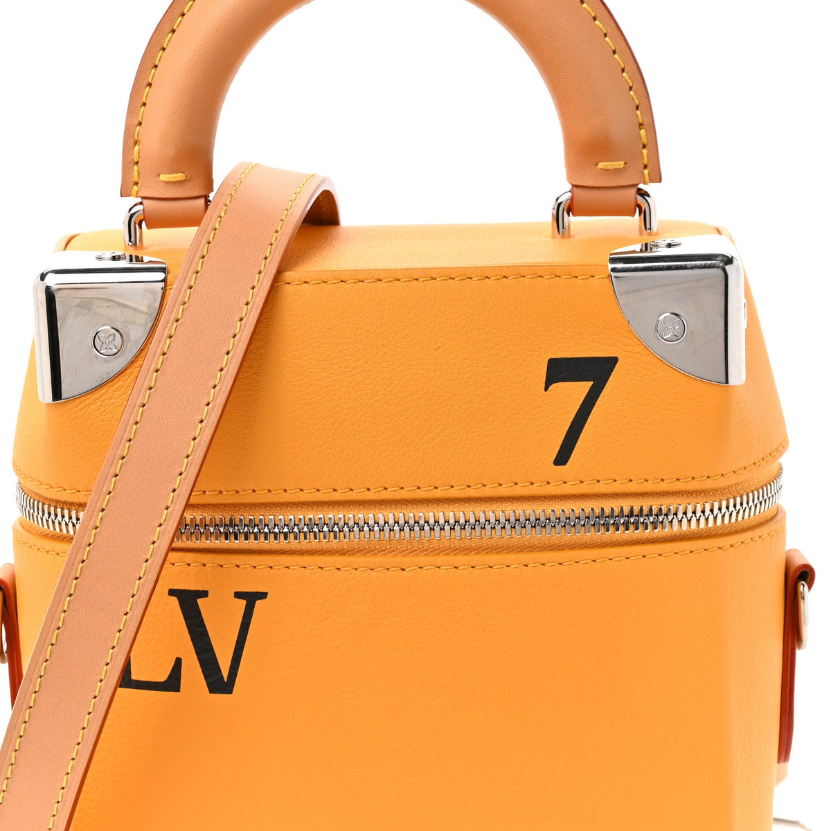 Calfskin Travel Bag - Yellow