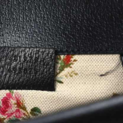 Mini Calfskin Shoulder Bag - Black
