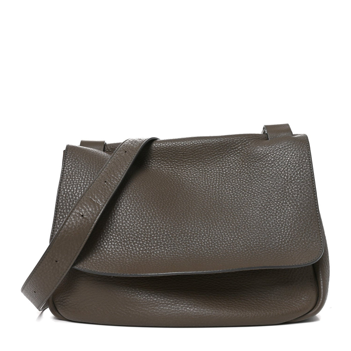 Small Calfskin Handbag - Grey