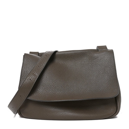 Small Calfskin Handbag - Grey