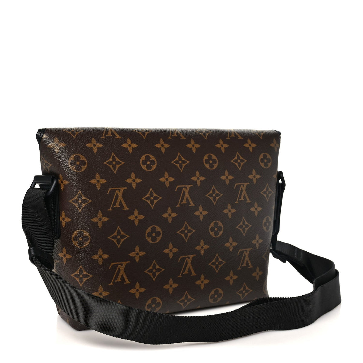 Monogram Macassar Magnetic Messenger Handbag