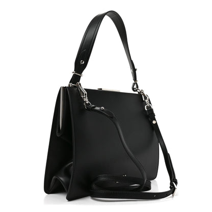 Calfskin Handbag - Black