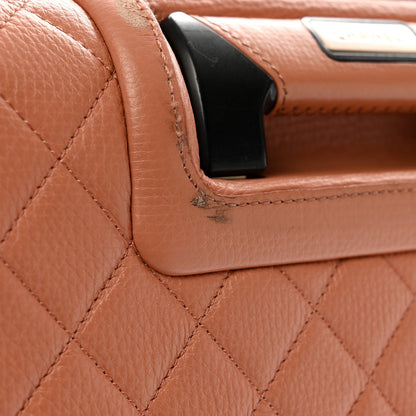 Quilted Calfskin Handbag - Pink