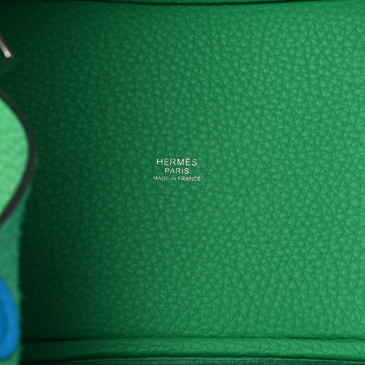 Taurillon Clemence Swift Eclat Picotin L Handbag