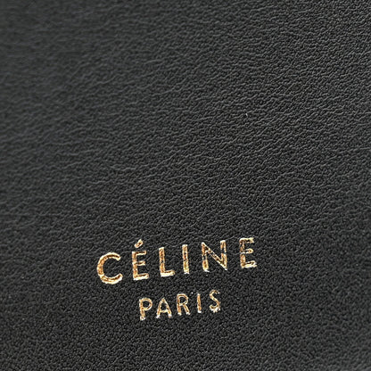 Medium Calfskin Shoulder Bag - Black