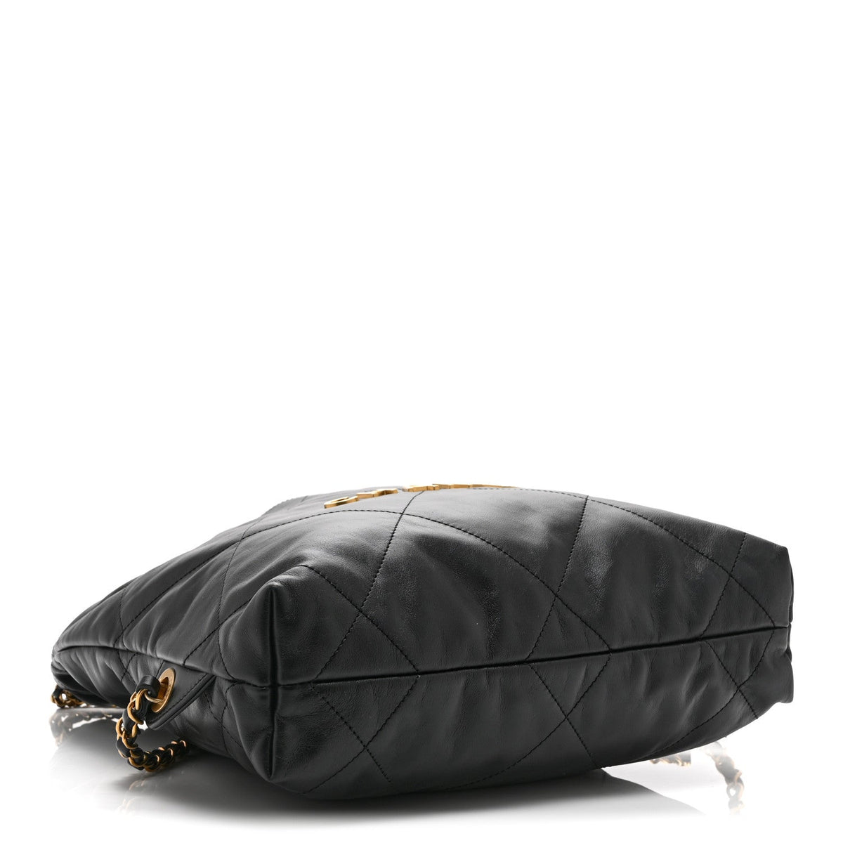 Quilted Calfskin Backpack - Black