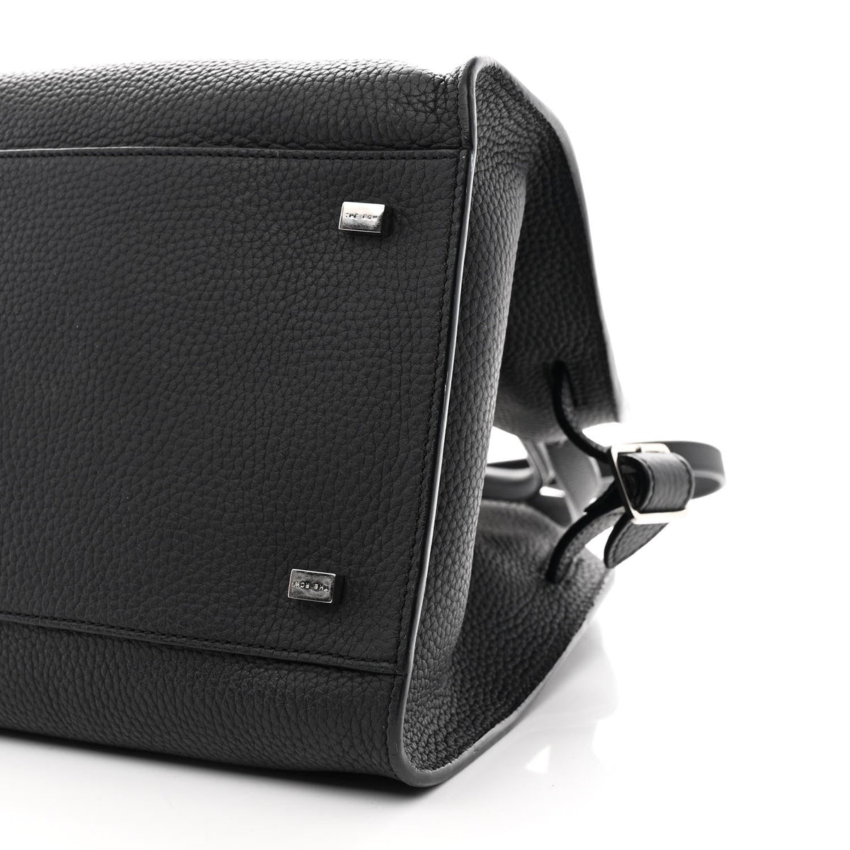 Calfskin Handbag - Black