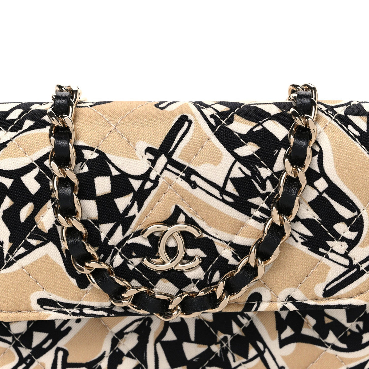 Canvas Clutch Bag - Beige